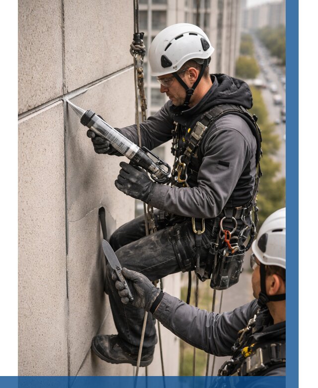 Первичная герметизация швов в Добрянке от 606 р. | ВЫСОТНИК-Дбр