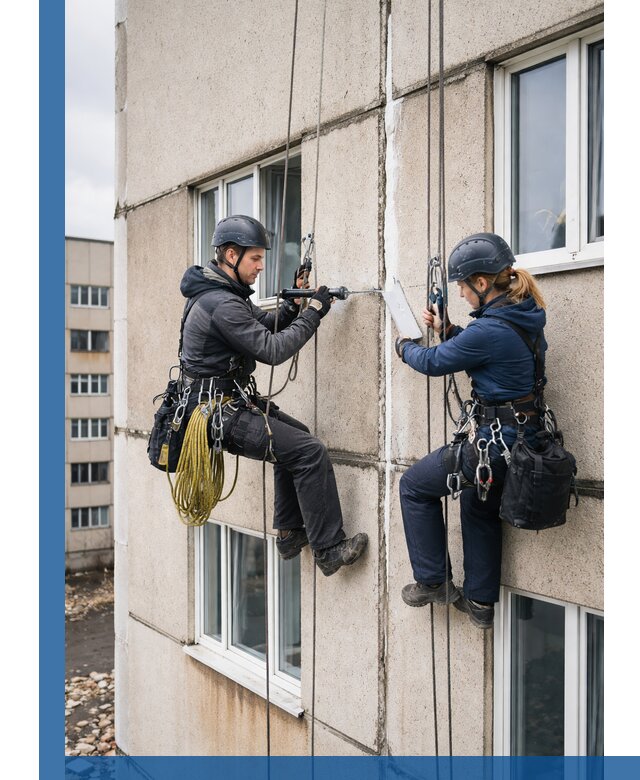 Герметизация межпанельных швов тёплым швом в Добрянке