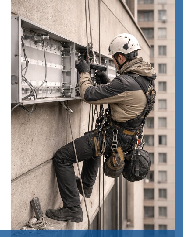 Ремонт вывески на высоте в Добрянке от 4546 р. | ВЫСОТНИК-Дбр