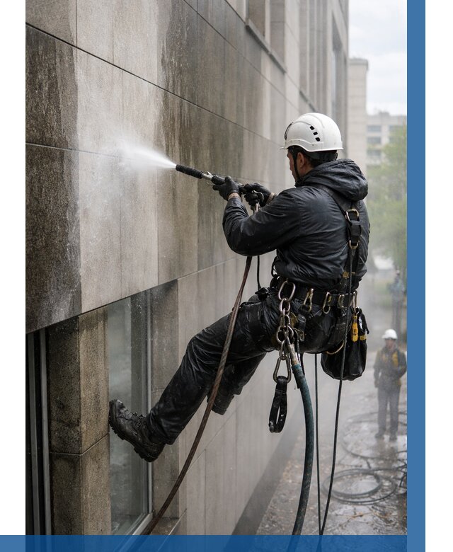 Гидроструйная очистка поверхностей в Добрянке от 859 р. | ВЫСОТНИК-Дбр