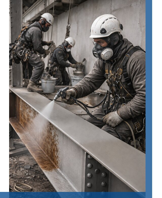 Антикоррозионная покраска металла в Добрянке от 707 р. | ВЫСОТНИК-Дбр