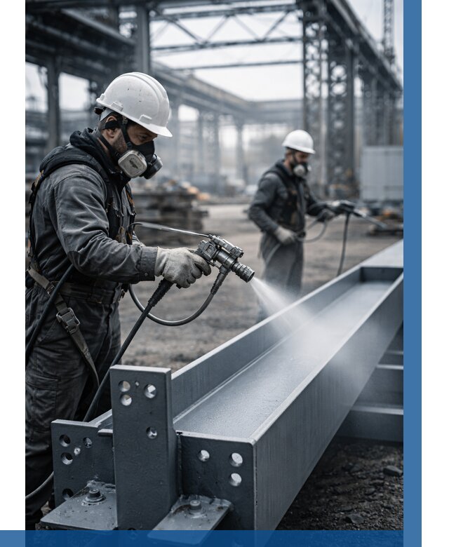 Антикорроз. обработка металлоконстр. в Добрянке от 455 р. | ВЫСОТНИК-Дбр